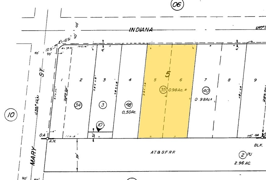 6840 Indiana Ave, Riverside, CA à louer - Plan cadastral – Image 2 sur 4