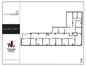 29 N Wacker Dr, Chicago, IL à louer Plan d’étage– Image 1 sur 1