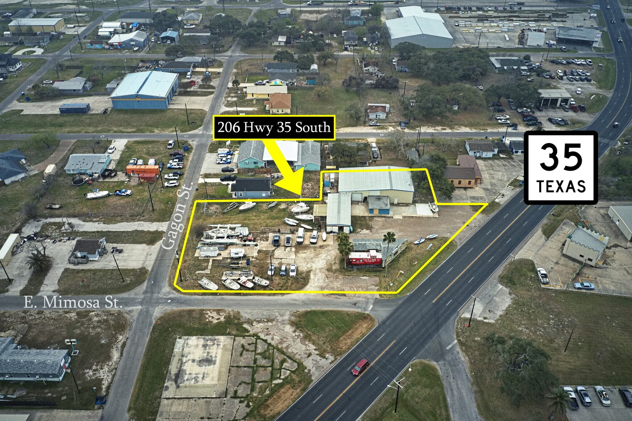 206 Highway 35 S, Rockport, TX à vendre Photo de l’immeuble– Image 1 sur 38