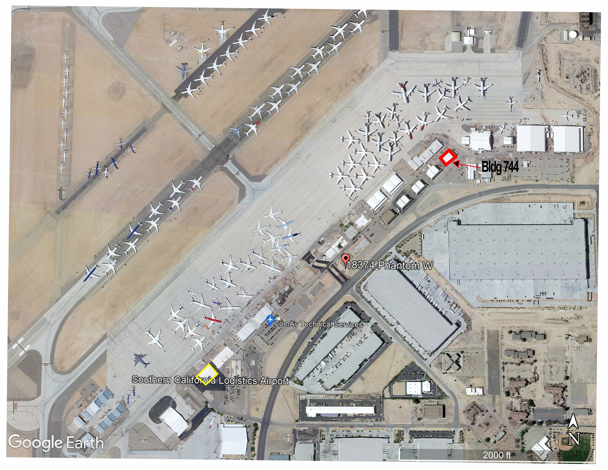 18700 Phantom West, Victorville, CA à louer Plan de site– Image 1 sur 5