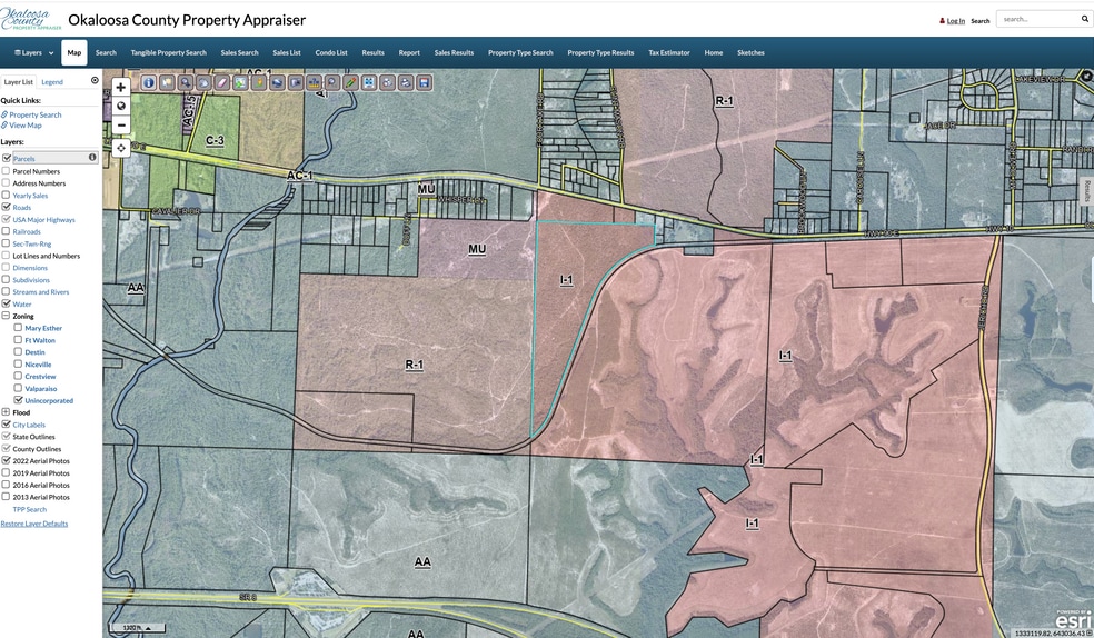 0 HWY 90 Hwy, Crestview, FL à vendre - Aérien – Image 3 sur 5
