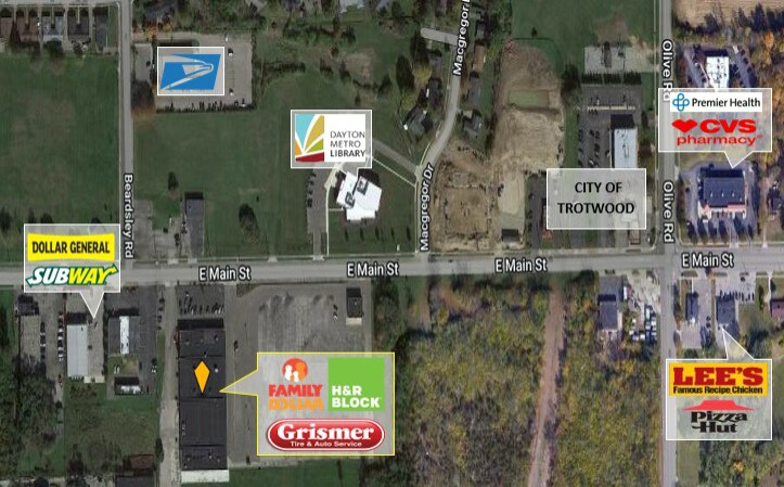 794-840 E Main St, Trotwood, OH à louer - Photo de l’immeuble – Image 2 sur 3