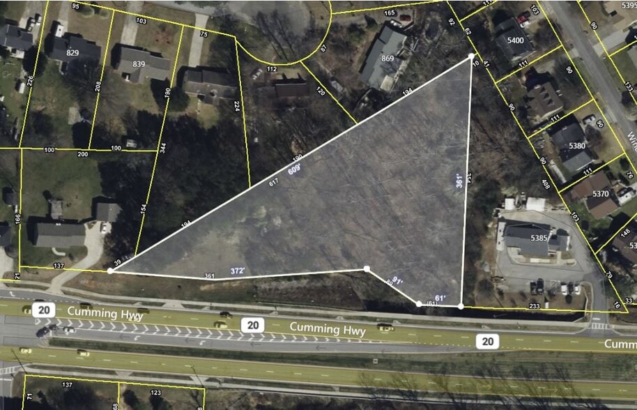 591 Cumming NE Hwy, Sugar Hill, GA à vendre - Aérien – Image 1 sur 1