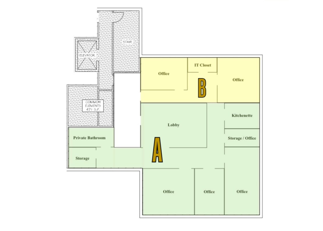 601-623 Emancipation Hwy, Fredericksburg, VA 22401 - Lot 615R -  - Plan d’étage - Image 1 of 11