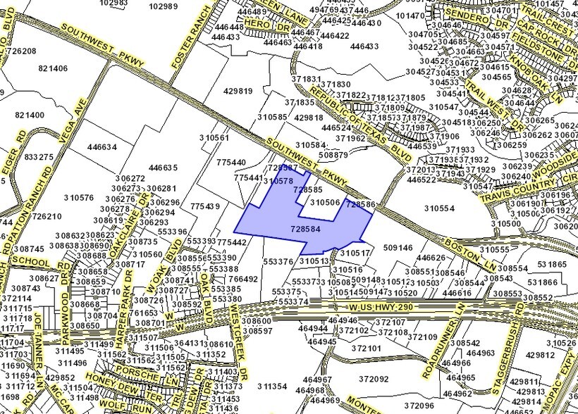 5301 Southwest Pky, Austin, TX à louer - Plan cadastral – Image 3 sur 23