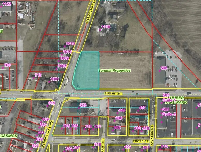 366 E Summit St, Crown Point, IN à vendre - Aérien – Image 2 sur 2