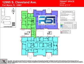 12995 S Cleveland Ave, Fort Myers, FL à louer Plan d’étage– Image 1 sur 2