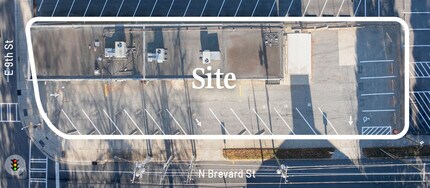 325 E 9th St, Charlotte, NC - Vue aérienne  vue de carte - Image1