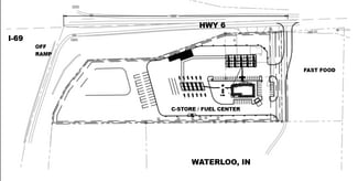 Plus de détails pour I-69 Interchange at 6 hwy, Waterloo, IN - Terrain à vendre