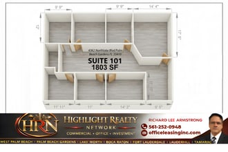 4360 Northlake Blvd, Palm Beach Gardens, FL à louer Plan d’étage– Image 1 sur 12