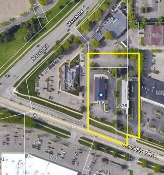 Plus de détails pour 1930 W Grand River Ave, Okemos, MI - Local commercial à vendre