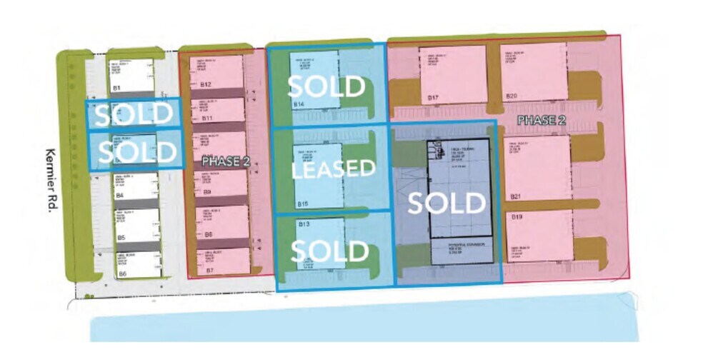 18606 Kermier, Hockley, TX à louer - Plan de site – Image 2 sur 7
