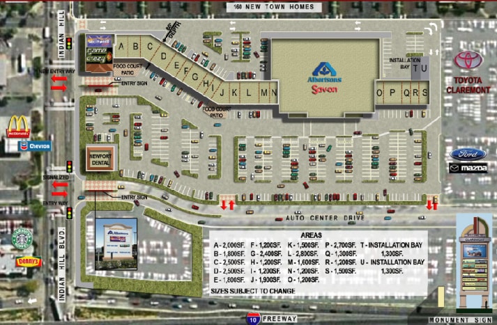 400-402 Auto Center Dr, Claremont, CA à louer - Aérien – Image 2 sur 5