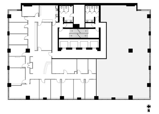 736 6th Ave SW, Calgary, AB à louer Plan d’étage– Image 1 sur 1