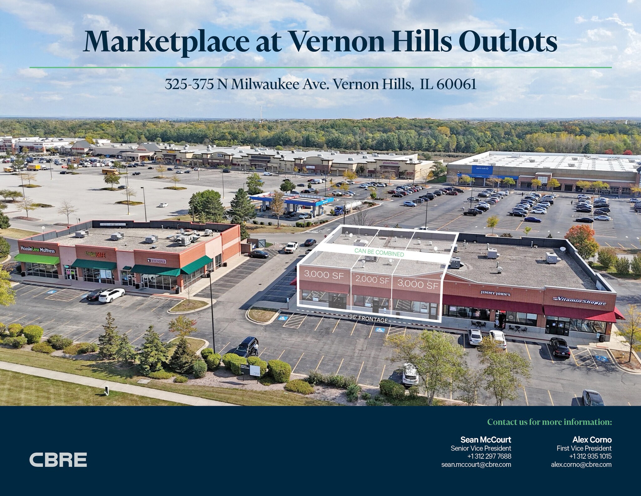 325 N Milwaukee Ave, Vernon Hills, IL à louer Photo de l’immeuble– Image 1 sur 6