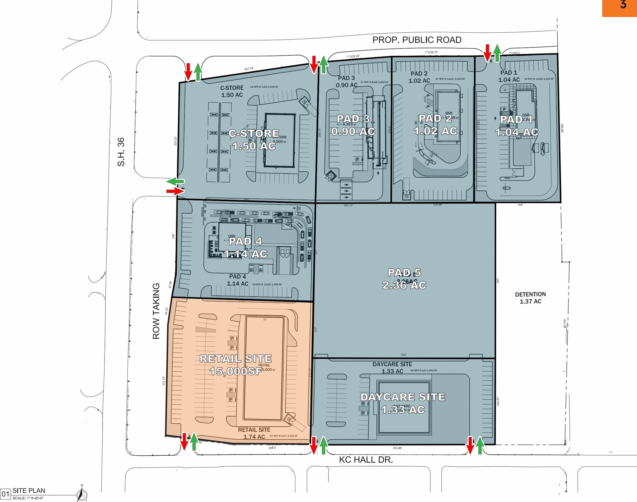 Texas 36 & K.C. Hall Dr, Rosenberg, TX à vendre Photo principale– Image 1 sur 2