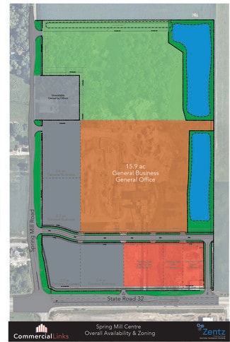 Plus de détails pour State Road 32, Westfield, IN - Terrain à vendre