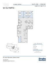 11150 W Olympic Blvd, Los Angeles, CA à louer Plan d’étage– Image 1 sur 1