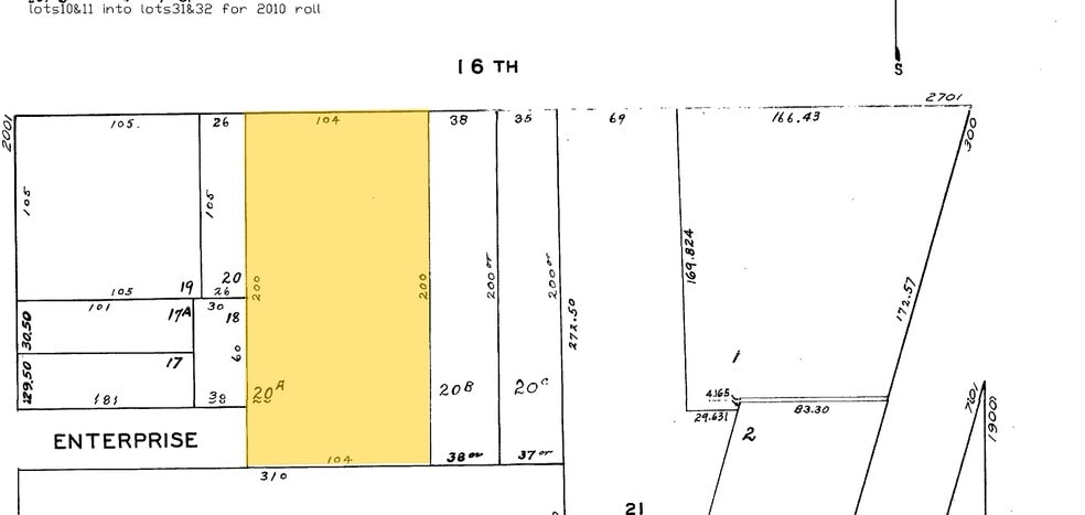 2761 16th St, San Francisco, CA à vendre - Plan cadastral – Image 2 sur 25