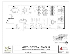 12801 N Central Expy, Dallas, TX à louer Plan de site– Image 2 sur 2