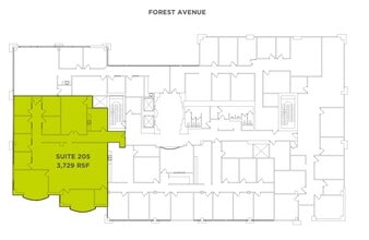7231 Forest Ave, Richmond, VA à louer Plan d’étage– Image 1 sur 1