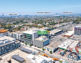 933 N La Brea Ave, Los Angeles, CA - VUE AÉRIENNE  vue de carte