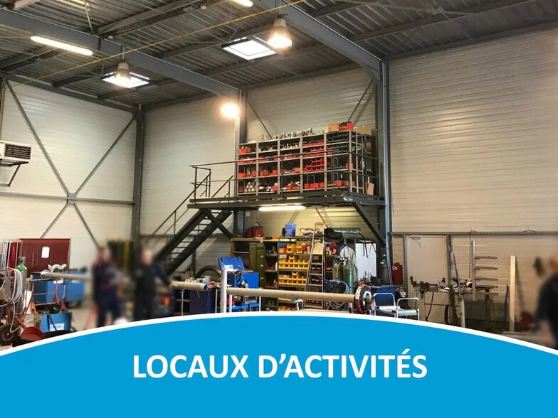 Local d’activités dans Saint-Romain-de-Colbosc à louer - Photo de l’immeuble – Image 2 sur 2