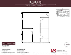 900 Skokie Blvd, Northbrook, IL à louer Plan d’étage– Image 1 sur 1