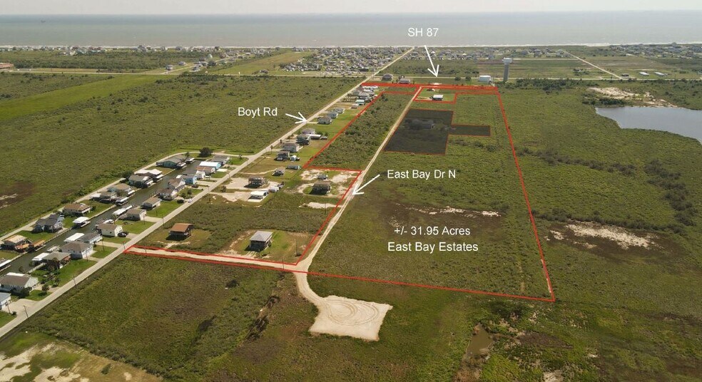 1133 East Bay Dr, Port Bolivar, TX à vendre - Photo de l’immeuble – Image 3 sur 3