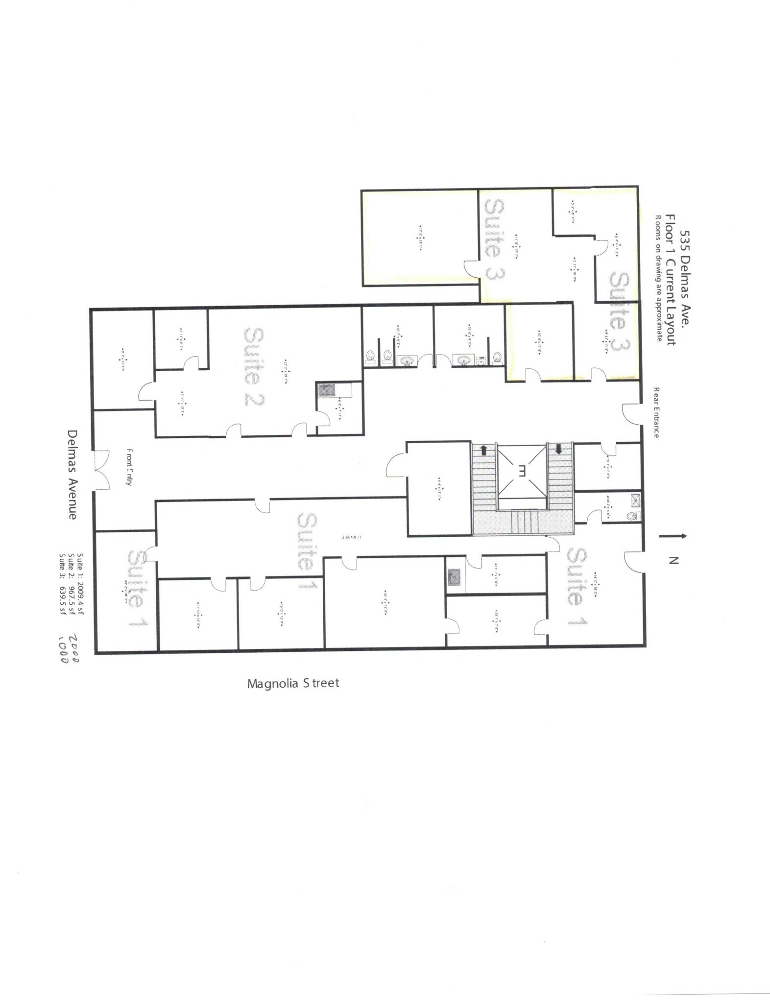535 Delmas Ave, Pascagoula, MS à louer Plan de site– Image 1 sur 14