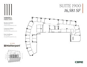 1111 Brickell Ave, Miami, FL à louer Plan de site– Image 1 sur 20