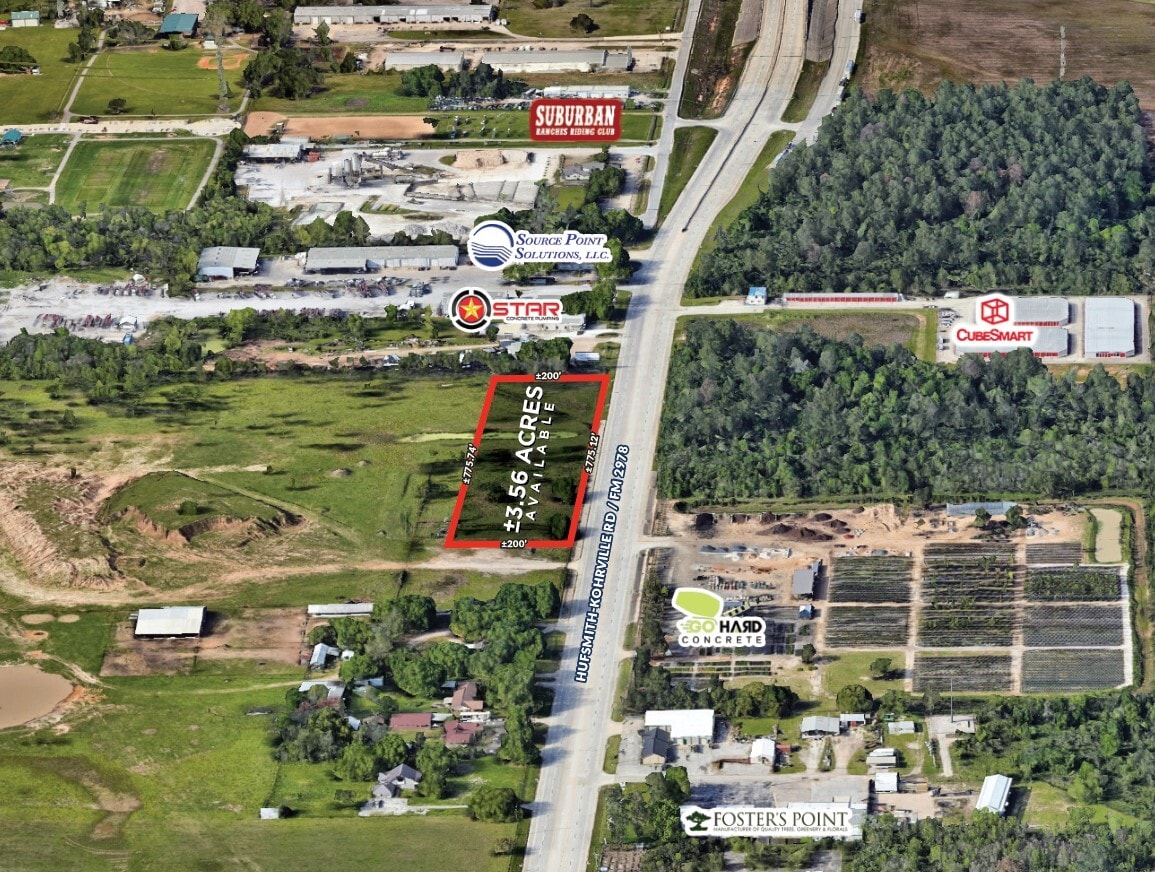 24000 Fm 2978, Tomball, TX à vendre Aérien– Image 1 sur 3