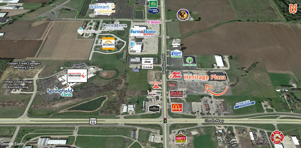 1230 Woodlawn Rd, Lincoln, IL à louer - Photo de l’immeuble – Image 3 sur 3