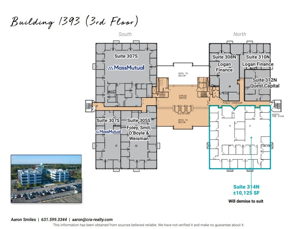 1363 Veterans Memorial Hwy, Hauppauge, NY à louer Plan d’étage– Image 1 sur 1