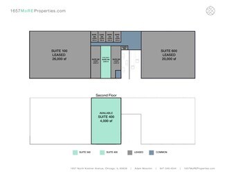 Plus de détails pour 1657 N Kostner Ave, Chicago, IL - Bureau, Industriel/Logistique à louer