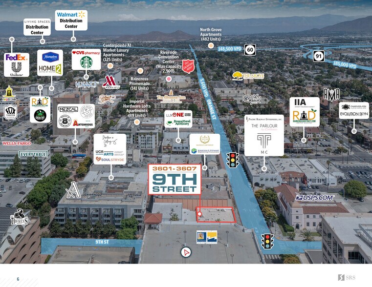 3601-3607 9th St, Riverside, CA à louer - Photo de l’immeuble – Image 3 sur 5