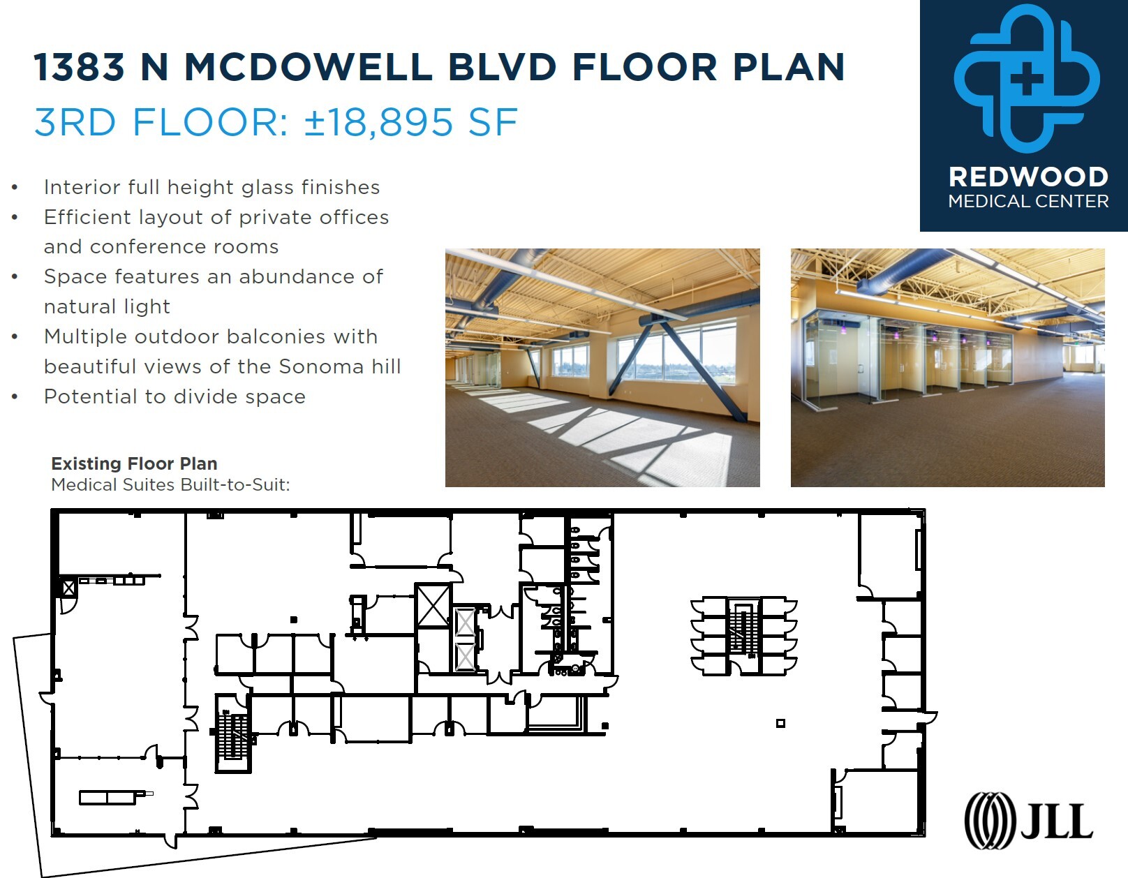 1383 N McDowell Blvd, Petaluma, CA à louer Plan d’étage– Image 1 sur 1