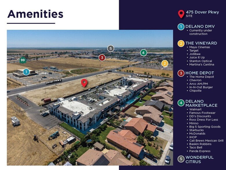 475 Dover Pky, Delano, CA à louer - Photo de l’immeuble – Image 3 sur 5