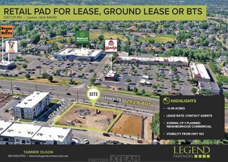 Plus de détails pour 1333 E 3000 N, Layton, UT - Terrain à louer
