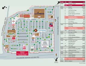 39540-39848 NE Winchester Rd, Temecula, CA à louer Plan de site– Image 1 sur 1