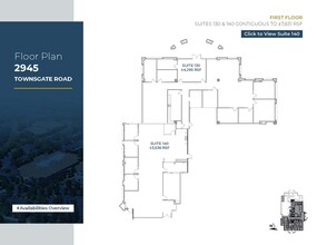 2945 Townsgate Rd, Westlake Village, CA à louer Plan d’étage– Image 1 sur 1