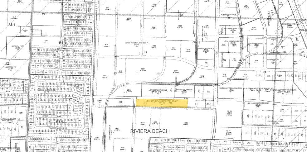 1301 W 13th St, Riviera Beach, FL à louer - Plan cadastral – Image 3 sur 5