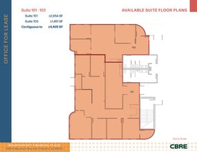 4001 E Mountain Sky Ave, Phoenix, AZ à louer Plan d’étage– Image 2 sur 12