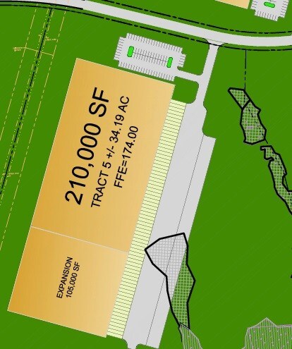 Four Oaks Pky, Four Oaks, NC à louer Plan de site– Image 1 sur 3