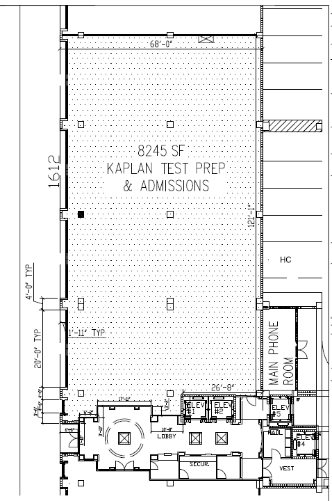 4425 Ponce de Leon Blvd, Coral Gables, FL à louer Plan d’étage– Image 1 sur 1