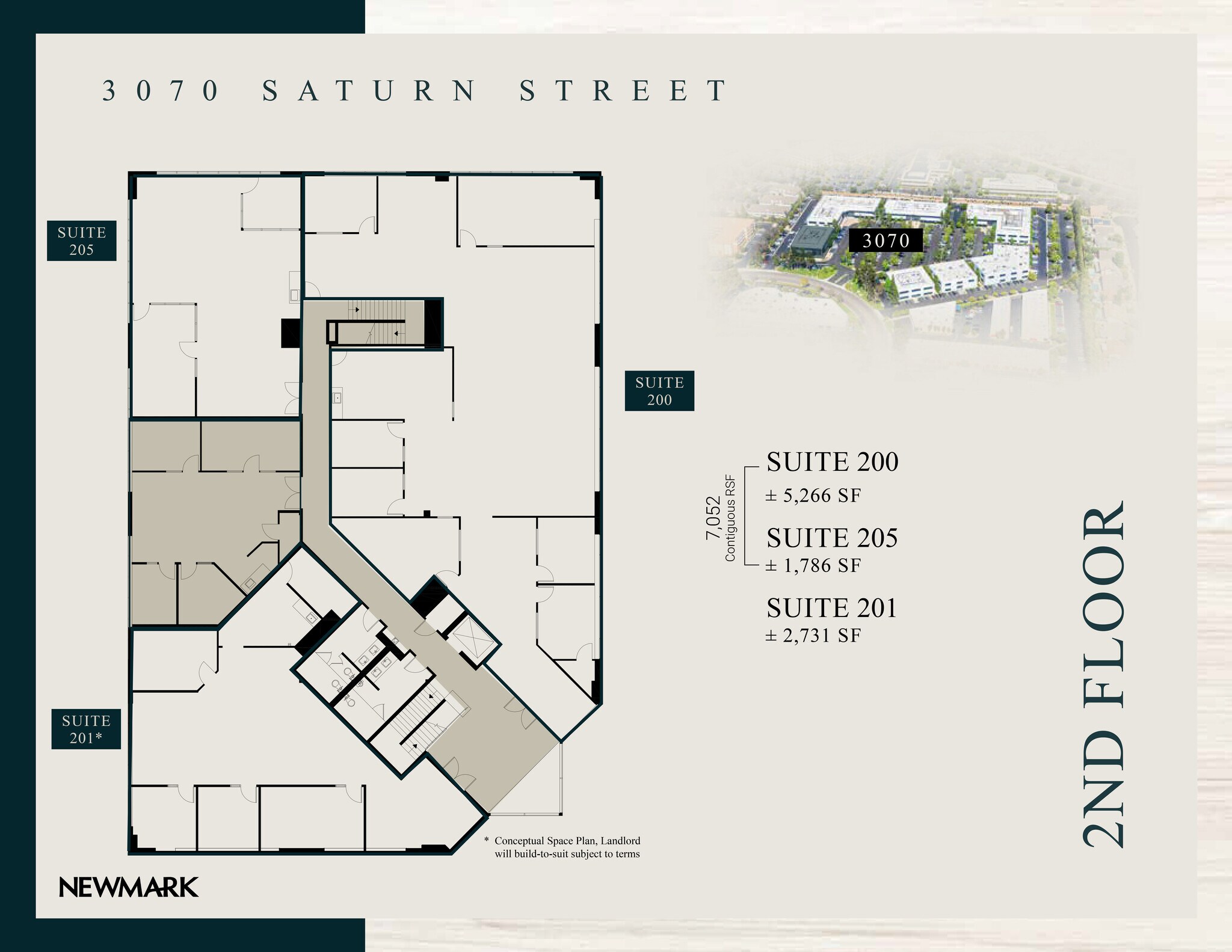 3010-3070 Saturn St, Brea, CA à louer Plan d’étage– Image 1 sur 1