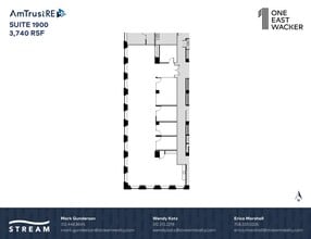 1 E Wacker Dr, Chicago, IL à louer Plan d’étage– Image 1 sur 1