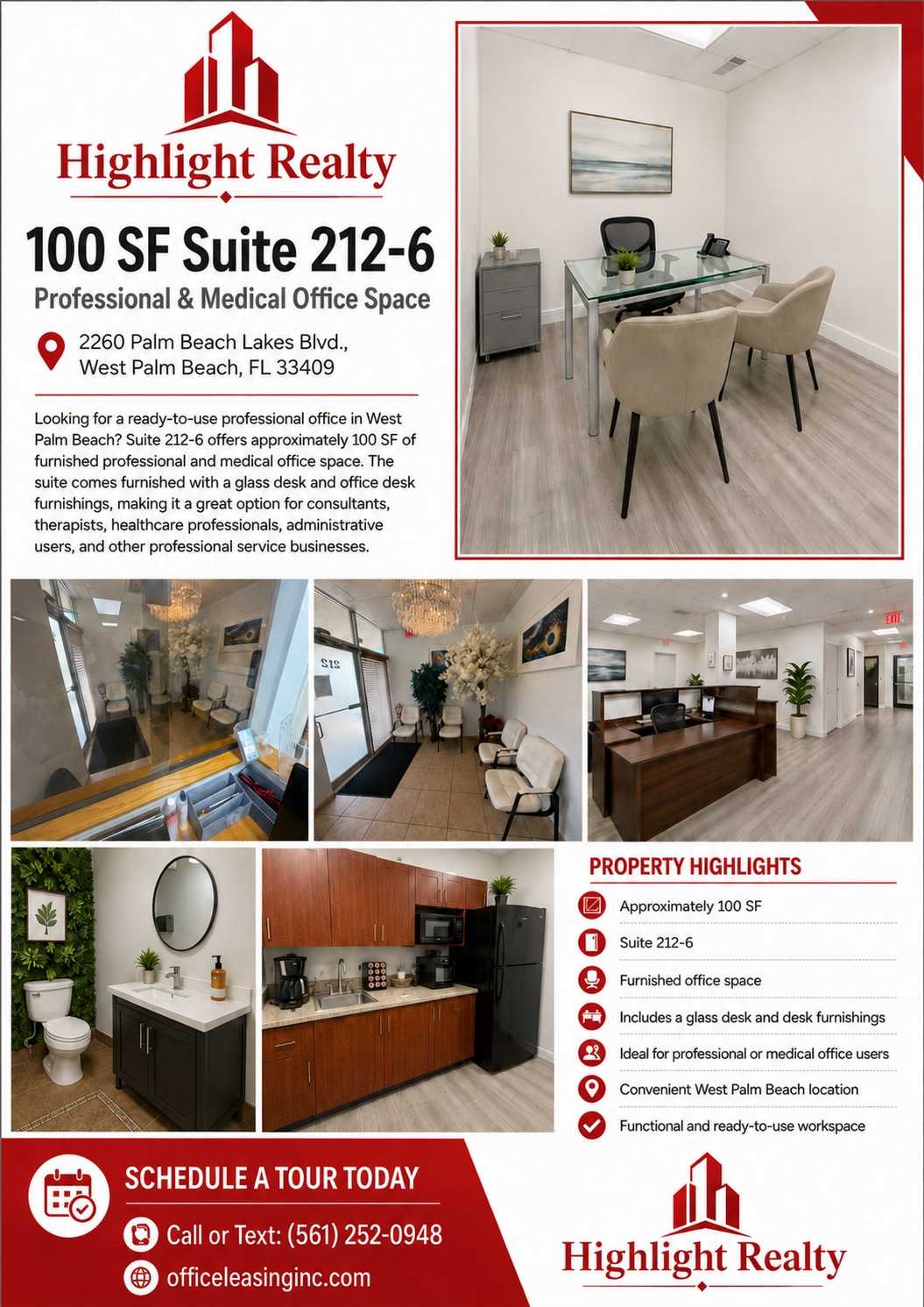 2260 Palm Beach Lakes Blvd, West Palm Beach, FL à louer Photo intérieure– Image 1 sur 7