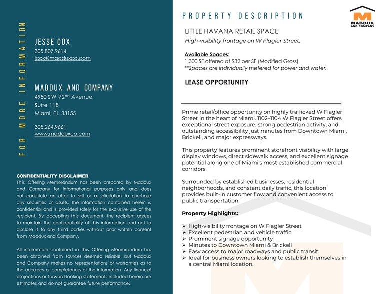 1100-1110 W Flagler St, Miami, FL à louer - Photo de l’immeuble – Image 2 sur 7