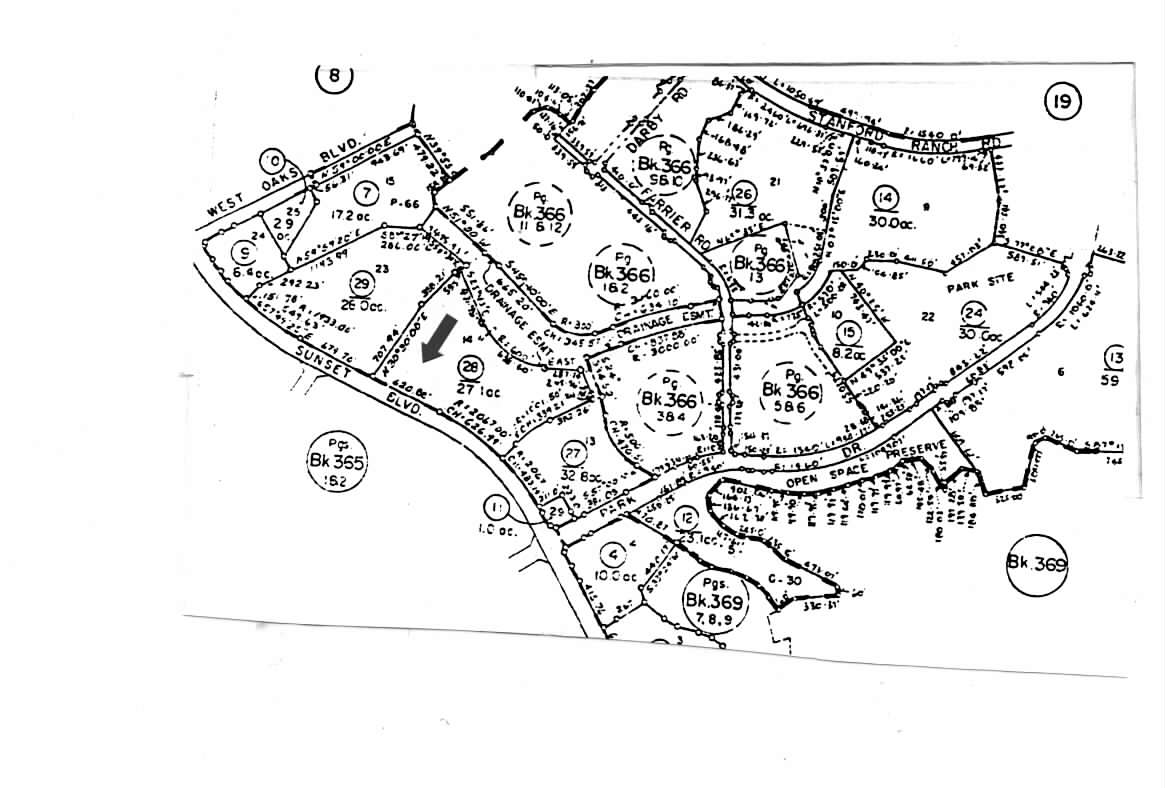 NWC of Sunset Blvd, Roseville, CA à louer Plan cadastral– Image 1 sur 2